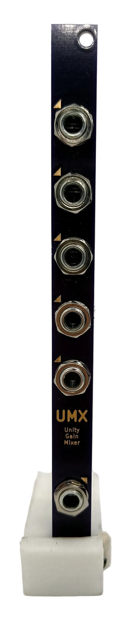 UMX: 5-channel unity-gain/summing mixer (2HP)