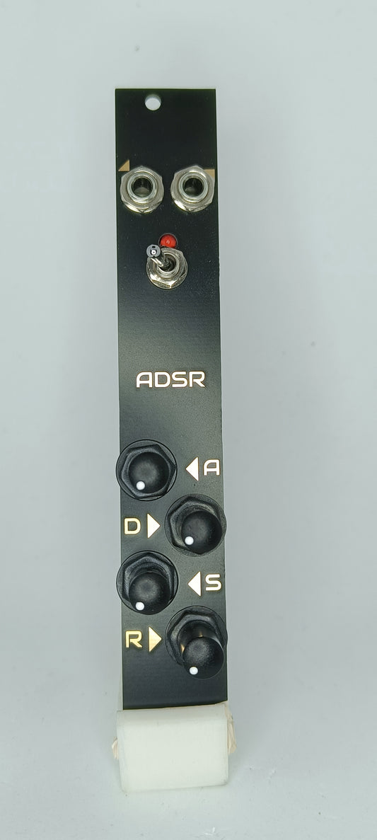 ADSR exponential envelope generator with range switch (4HP)