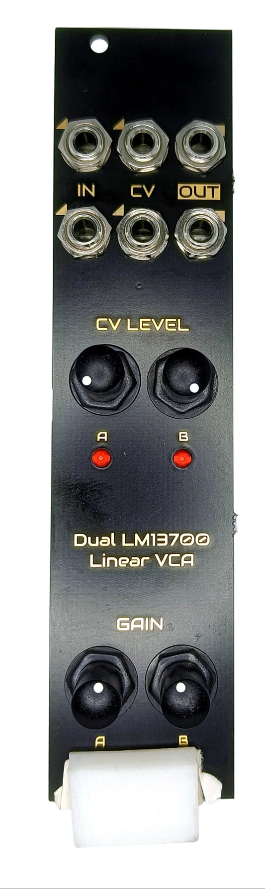 OTAVCA revision 2: Dual LM13700 linear VCA (6HP - updated version)