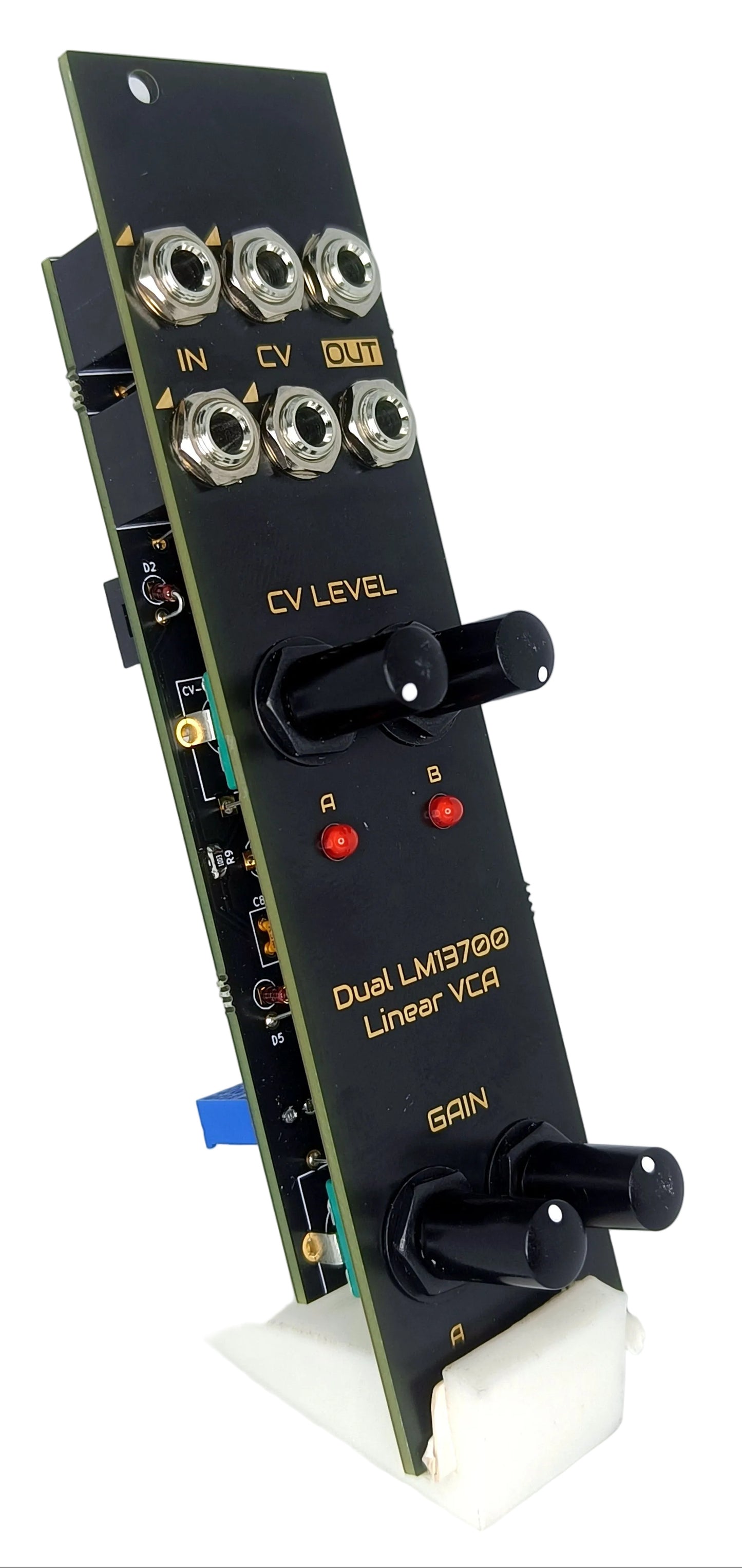 OTAVCA revision 2: Dual LM13700 linear VCA (6HP - updated version)