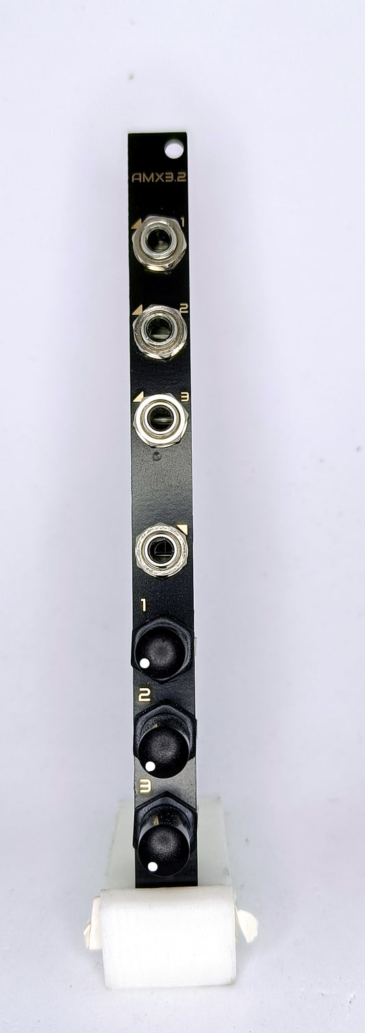 AMX3.2: 3-channel active mixer (2HP - updated design)