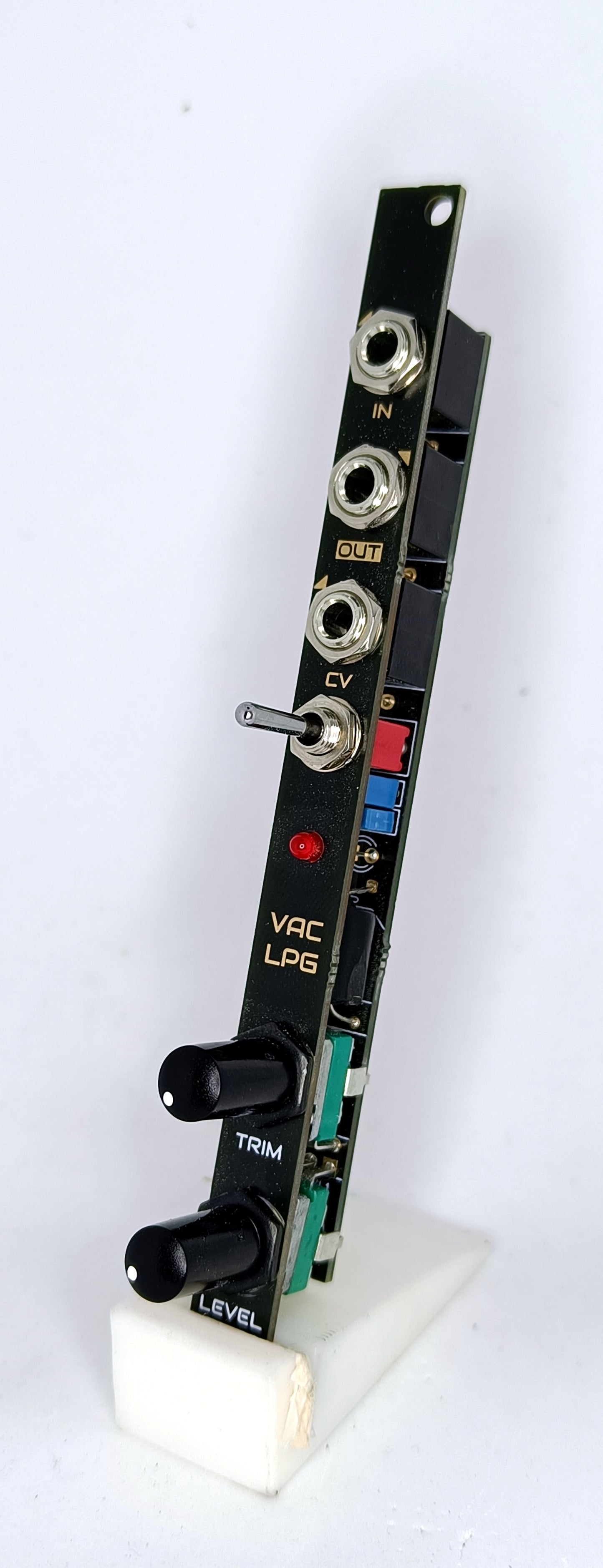 VACLPGv2: passive vactrol low-pass gate (2HP)