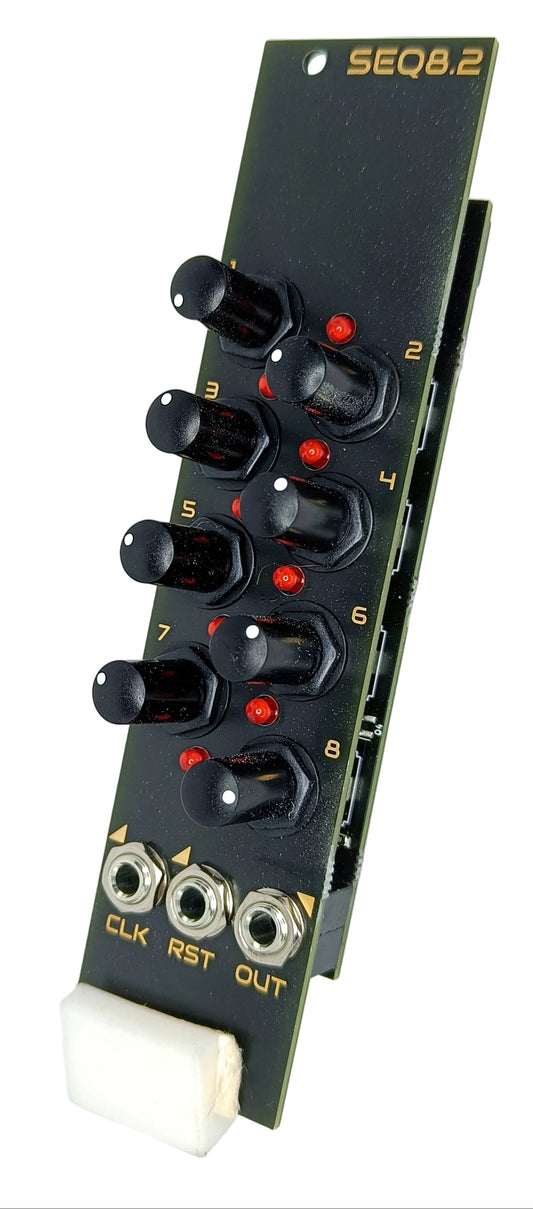 SEQ8.2: 8-step CV sequencer with reset (6HP - updated design)
