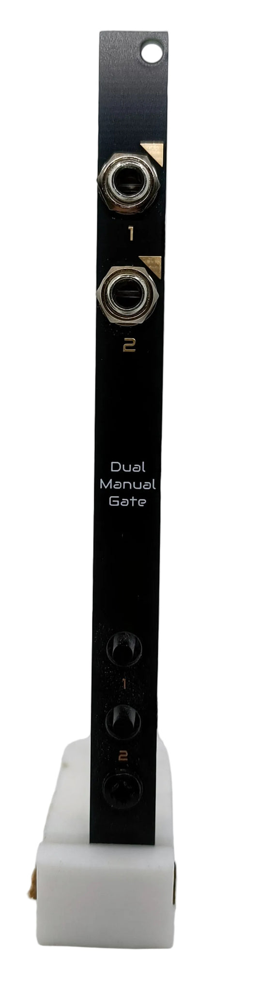QuiteSmallGate: dual manual gate module (2HP)