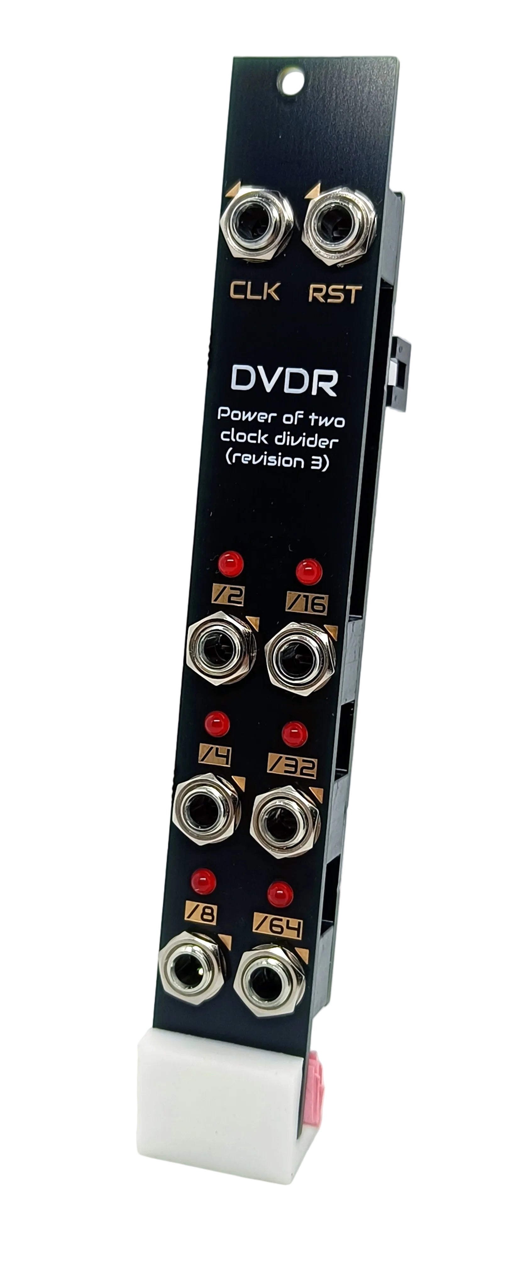 DVDR: Power-of-two clock divider (4HP) – York Modular