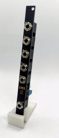 UMX: 5-channel unity-gain/summing mixer (2HP)