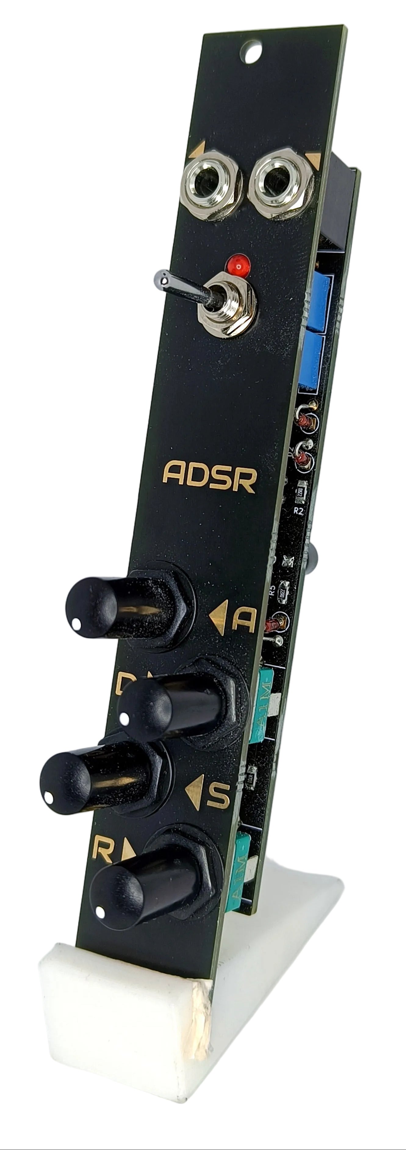 ADSR exponential envelope generator with range switch (4HP - updated d ...