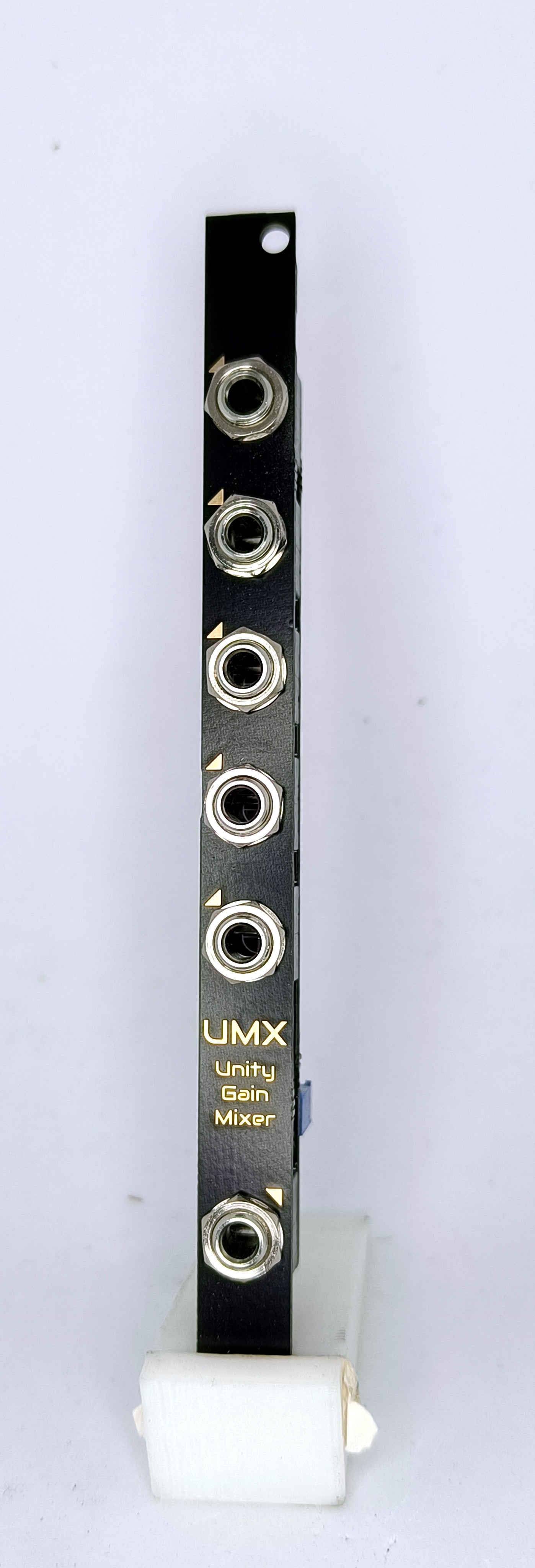 UMX: 5-channel unity-gain/summing mixer (2HP)