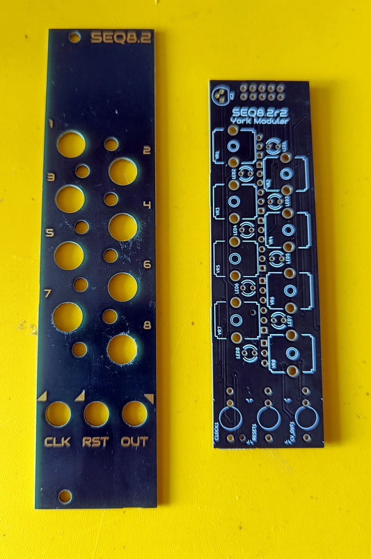SEQ8.2: 8-step CV sequencer with reset  (6HP PCB/panel)