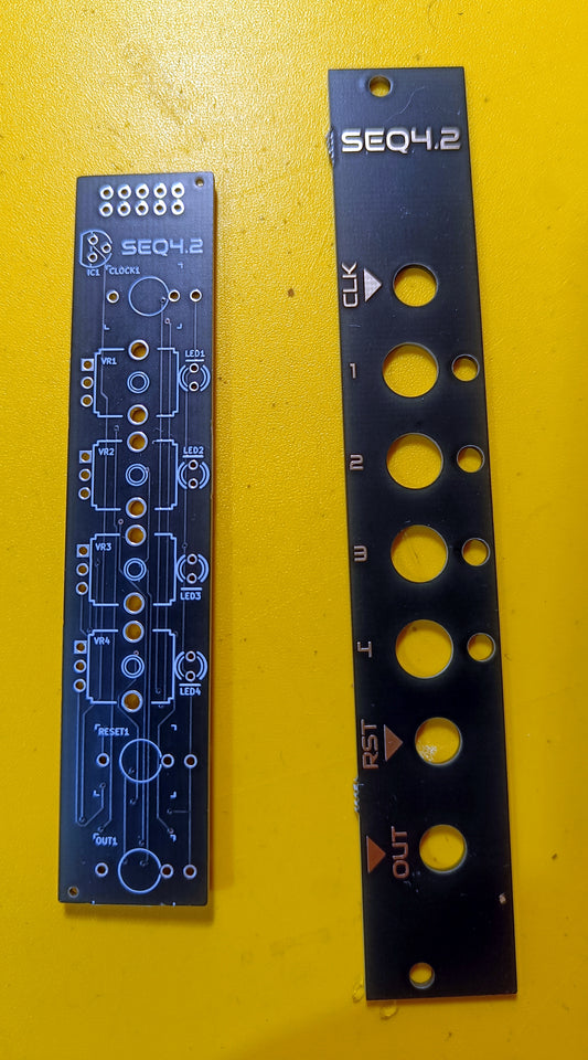 SEQ4.2: 4-step CV sequencer with reset  (4HP - partial build)
