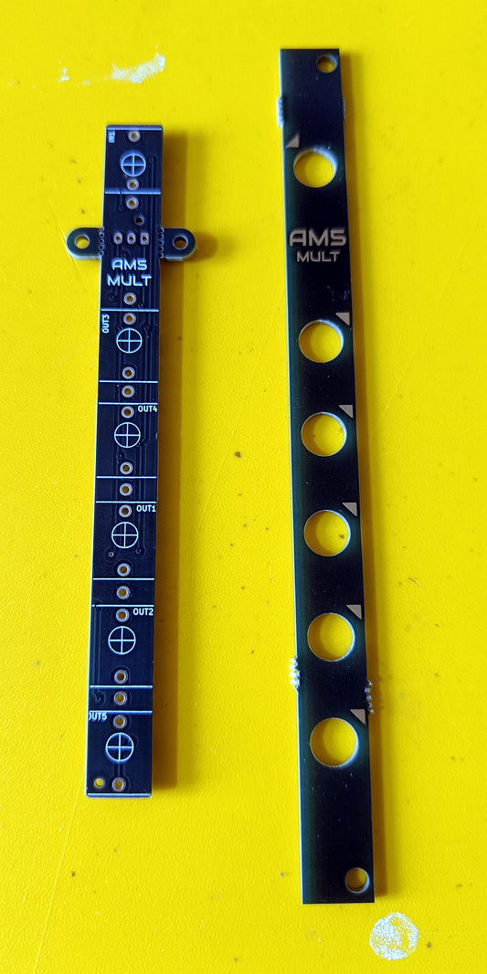 AM5: 5-way buffered multiple module (2HP - partial build)
