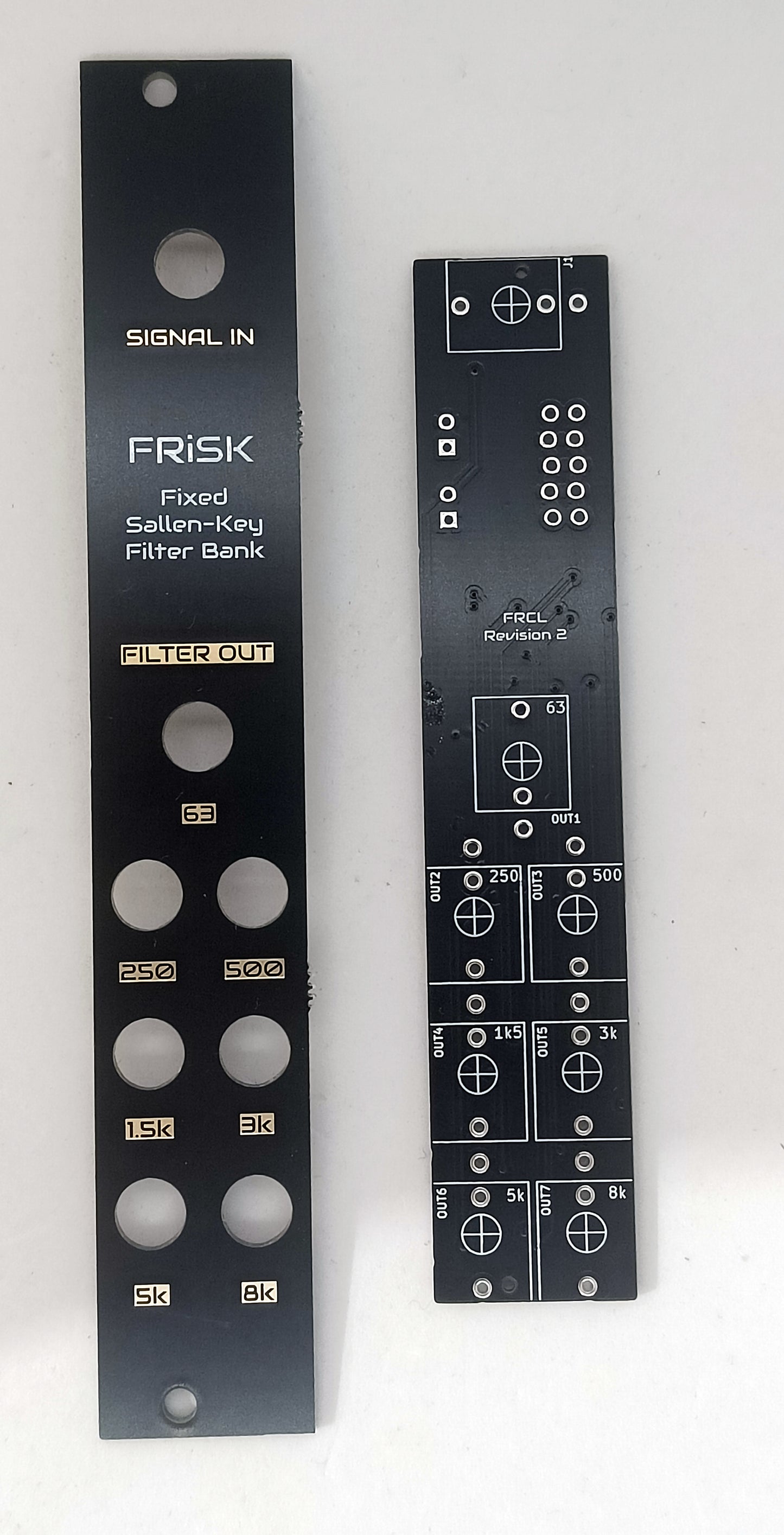 FRiSK: fixed Sallen-Key filter bank (4HP - partial build)