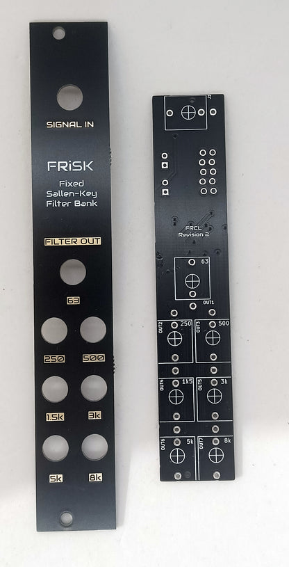 FRiSK: fixed Sallen-Key filter bank (4HP - partial build)