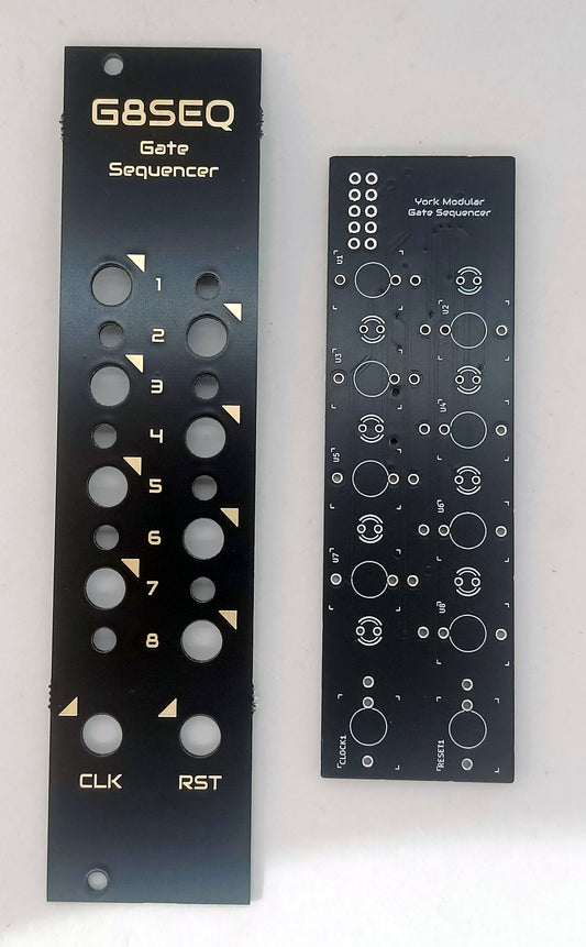 G8SEQ: 8-step gate sequencer with reset (6HP - partial build)