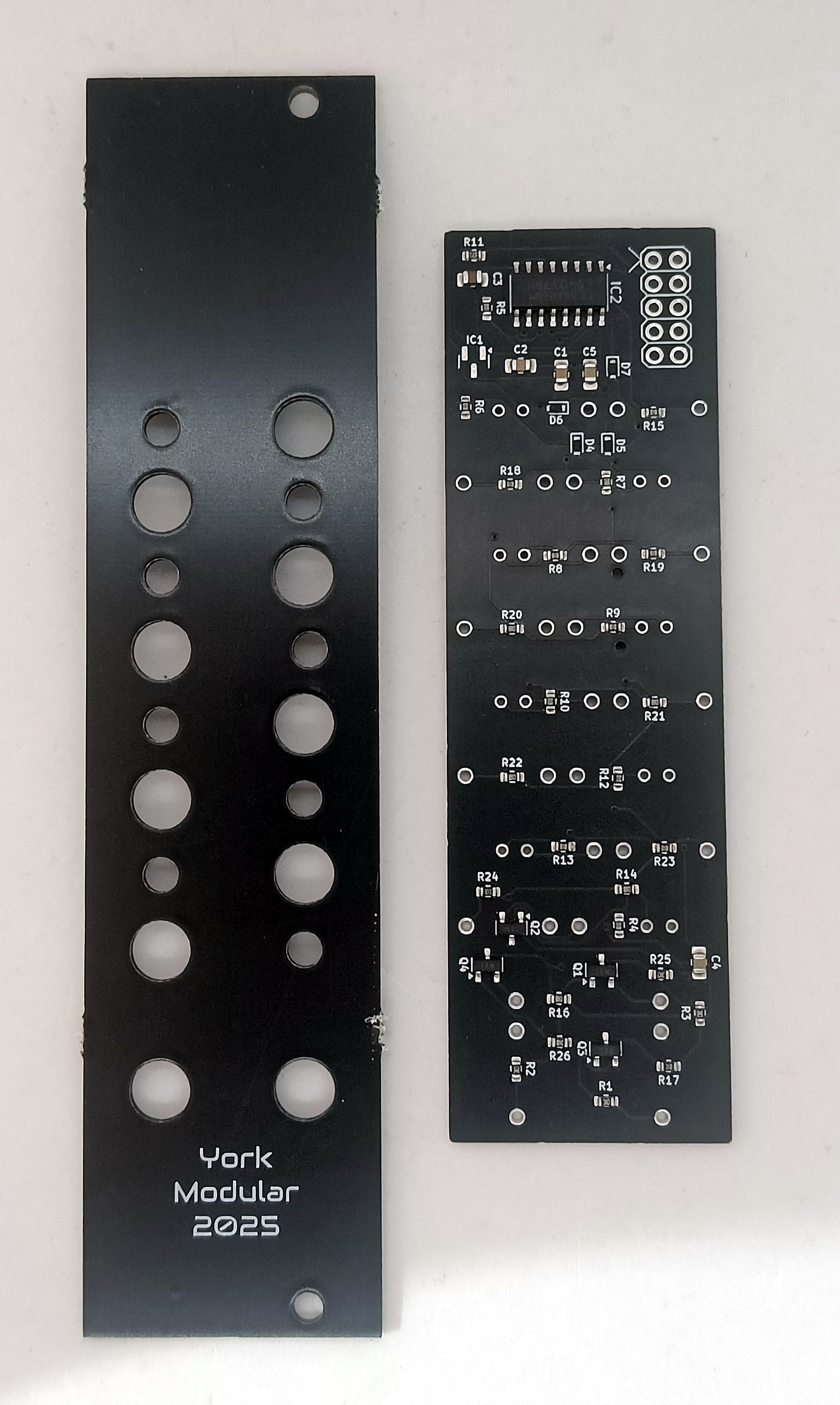 G8SEQ: 8-step gate sequencer with reset (6HP - partial build)