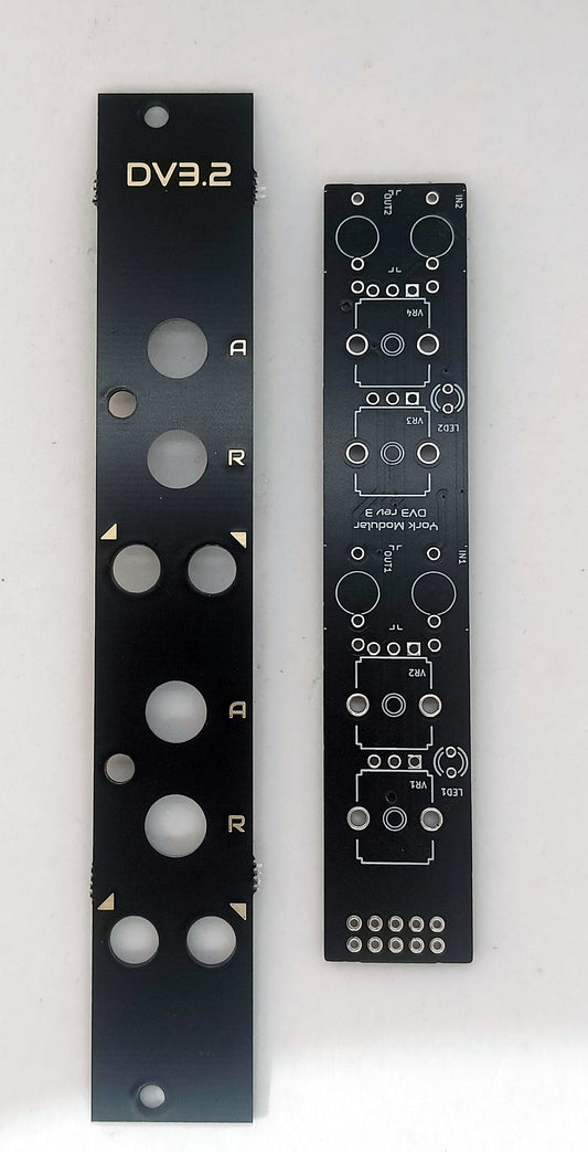 DV3: Dual AD/AR envelope generator/slew limiter (4HP - partial build)