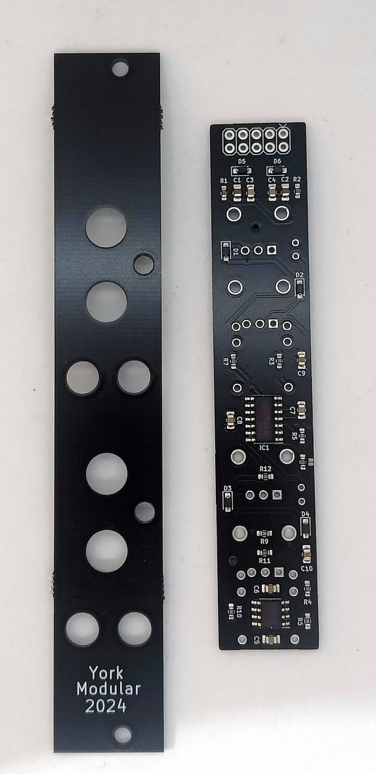 DV3: Dual AD/AR envelope generator/slew limiter (4HP - partial build)