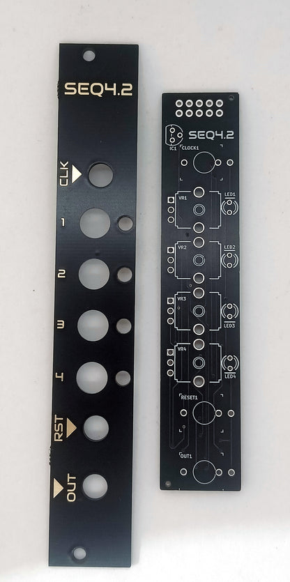 SEQ4.2: 4-step CV sequencer with reset  (4HP - partial build)