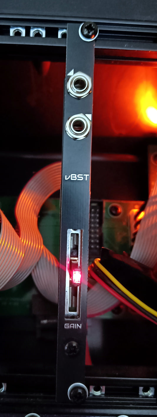 vBST: Signal booster/amplifier module (2HP)