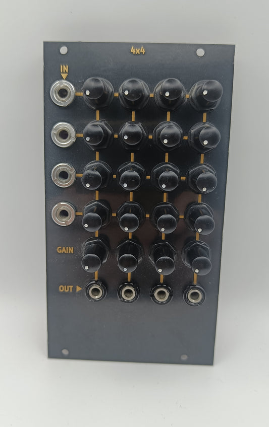 4x4: 4x4 active matrix mixer with gain (ONLY ONE AVAILABLE)