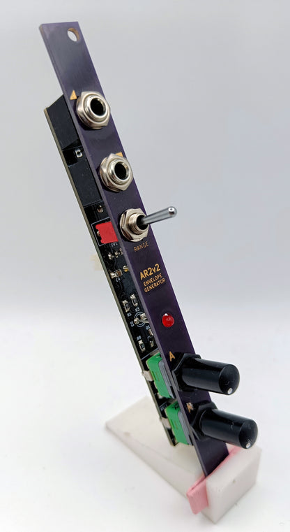 AR2v2: single-channel AR envelope generator with range switch (2HP)