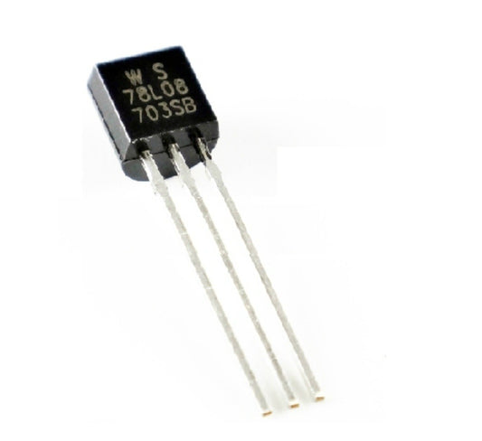 78L08 voltage regulator (TO-92)