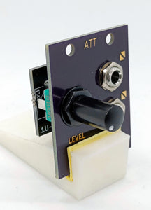 1U passive attenuator (6HP - Intellijel and PulpLogic format)